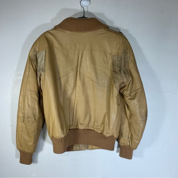 Vintage winter leather jacket (men) - Picture 5 of 11